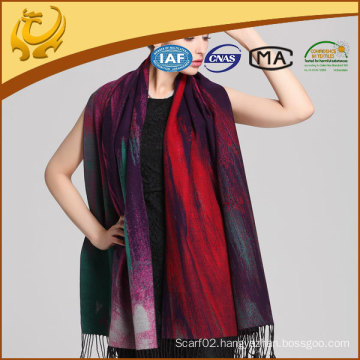 Luxury Tassel Feeling Lady Pashmina Scarf Wholesale